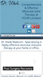 Mobile Screenshot of drwadetherapy.com